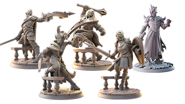 Bound in Blood adventures heros and villain